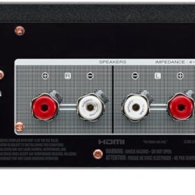 Marantz Model 40n Network Stereo Amplifier with HEOS Built-in, HDMI eARC, and MM Phono Stage – Premium Silver/Gold Finish