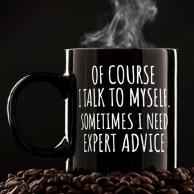 Sarcastic 'Of Course' Coffee Mug – 11oz Funny Office Gift for Coworkers, Men & Women