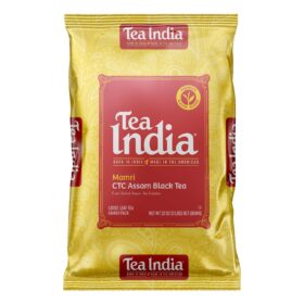 Tea India CTC Assam Loose Leaf Black Tea - 2 lb Bulk Bag of Strong, Full-Bodied Premium Chai Tea
