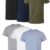 Hanes Men's Ultimate 6-Pack Cotton Pocket T-Shirts - Moisture-Wicking, Tagless, Stay-Tucked Undershirts