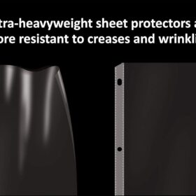 GOLD SEAL Diamond Clear Extra Heavyweight Sheet Protectors – 4 Mil Archival Safe, Top Loading, 25 Pack (8.5 x 11)