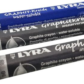 LYRA Graphite Stick Set (3-Pack) – Water-Soluble Art Crayons for Sketching, Shading, and Blending – Includes 2B, 6B, and 9B Grades