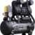 MZB 2.4 Gallon Ultra Quiet Oil-Free Air Compressor - 1.2HP Portable 110V Electric, 5.65CFM @ 115PSI with Wheels for Spray Painting, Auto Repair & Carpentry