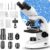 40X-2000X Compound Binocular Microscope with Dual LED & Mechanical Stage – Professional Lab Microscope for Adults, Students & School Education