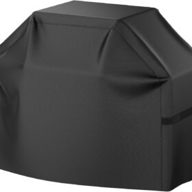 Premium Heavy-Duty 58 inch BBQ Grill Cover – Waterproof, UV-Resistant, and Windproof Outdoor Barbecue Protector for Gas Grills (Fits up to 58" Wide)