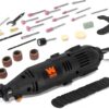 WEN 23101 Variable Speed Rotary Tool Kit with 100-Piece Accessory Set and Carrying Case