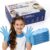 Kids Disposable Nitrile Gloves (100 PCS) - 5Mil Latex-Free & Powder-Free Safety Gloves for Crafts, Cleaning, Cooking, & Painting - Fit for Ages 3-8 Years