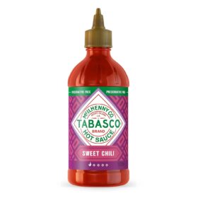 TABASCO Brand Sweet Chili Sauce (11 oz) – Mild Hot Sauce with Ginger & Garlic – Non-GMO, Gluten-Free & Kosher Asian Dipping Sauce for Tacos, Noodles & Marinades