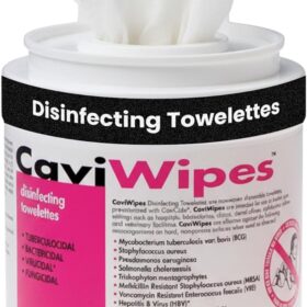 Metrex CaviWipes1 Disinfectant Towelettes – Hospital-Grade Surface Cleaner | 160 Count Canister