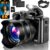 8K UHD Digital Camera for Photography with 64GB Card & 2 Batteries | 88MP WiFi Vlogging Camera, 3.2" Touchscreen, 16X Zoom, Anti-Shake, Webcam & Flash