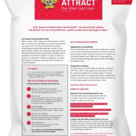 Dr. Elsey's Cat Attract Clumping Clay Cat Litter - 18 lb. Bag | Problem Cat Training Litter with Herbal Attractant