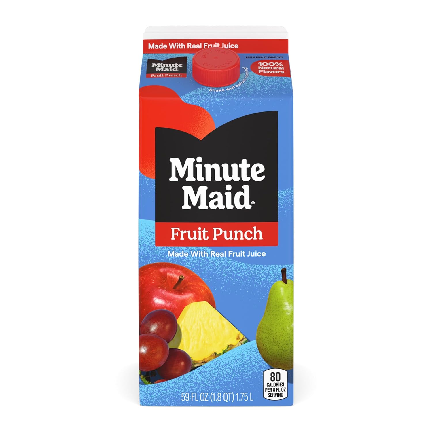 Minute Maid Premium Fruit Punch - 59 Fl Oz Bottle - Refreshing Family Beverage