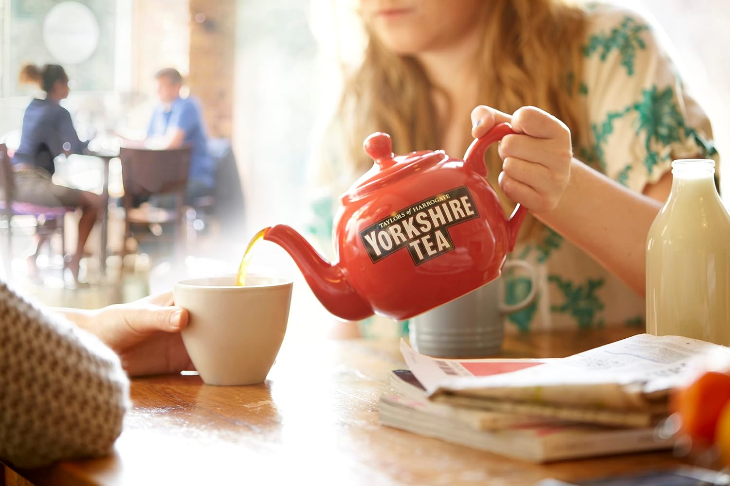 Yorkshire Tea Original Red - 100 Premium Black Tea Bags | Classic English Breakfast Blend for Kettles & Teapots
