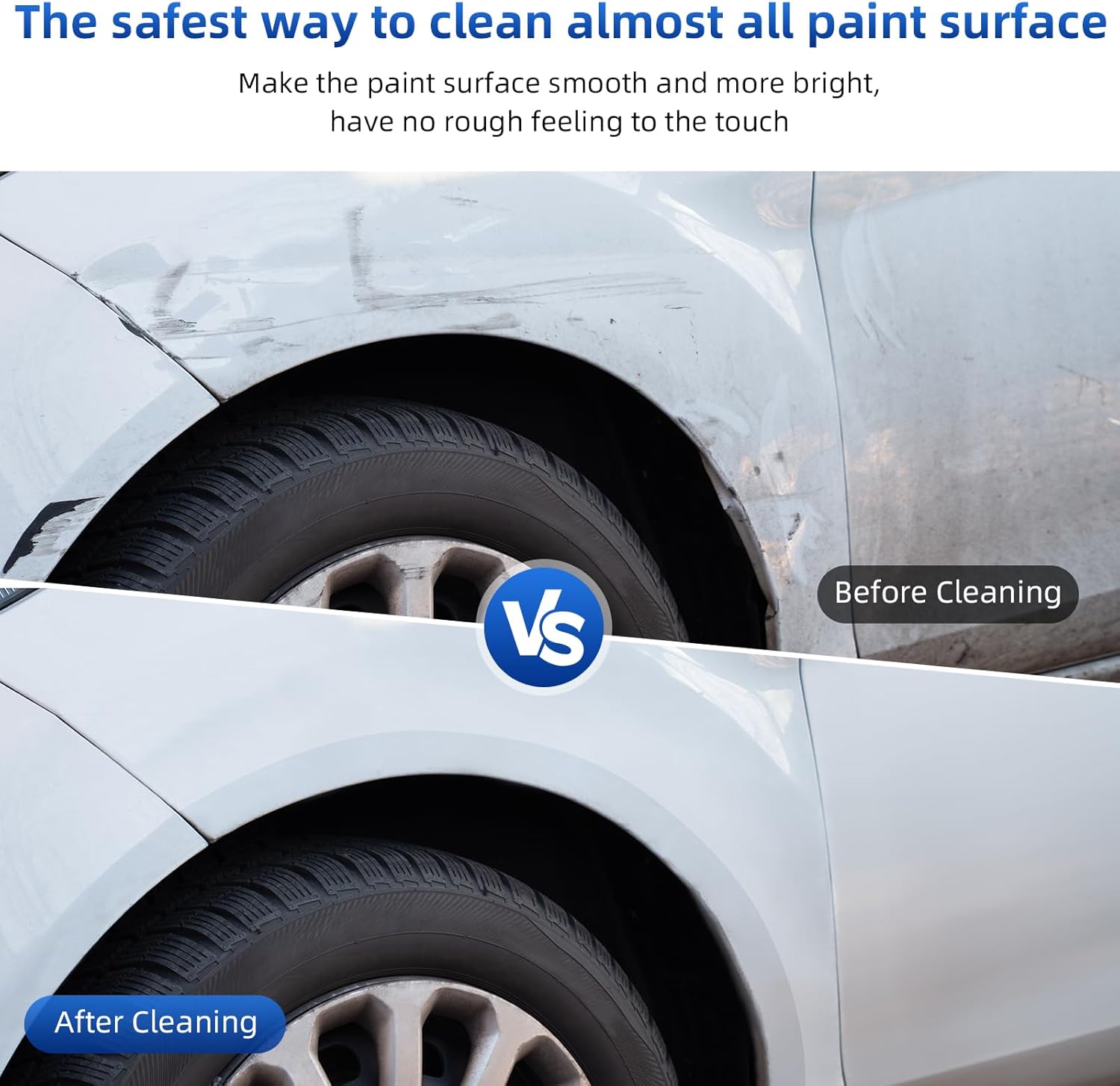 IPELY 4-Pack 100g Auto Detailing Clay Bar Kit - Professional Grade Surface Cleaner for Paint, Glass, and Wheels