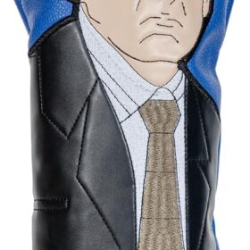Prison Mike Golf Head Cover – The Office Inspired Driver Headcover, Premium Synthetic Leather & Plush Lining, Funny Gifts for Men, Dads, & Golf Fans