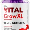 Vital Grow XL Testo Gummies – Maximum Strength Advanced Formula for Men – Premium L-Arginine Performance Supplement – 60 Count