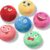 SCHITEC 6-Pack Squeaky Dog Toys – Soft Plush Balls with Squeakers, Interactive Fetch & Chew Balls for Puppies, Small & Medium Breeds – Durable, Washable, Cute Smiley Face Pet Gift Set
