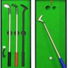 Executive Golf Pen Set & Desktop Putting Green – Funny Office Gag Gift & Stress Relief Toy for Golfers