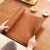 Waterproof Faux Leather Table Runner - Extra Wide Heat Resistant Kitchen & Dresser Runner - Commercial & Home Entrance Decor (Light Brown, 18 x 63 in)