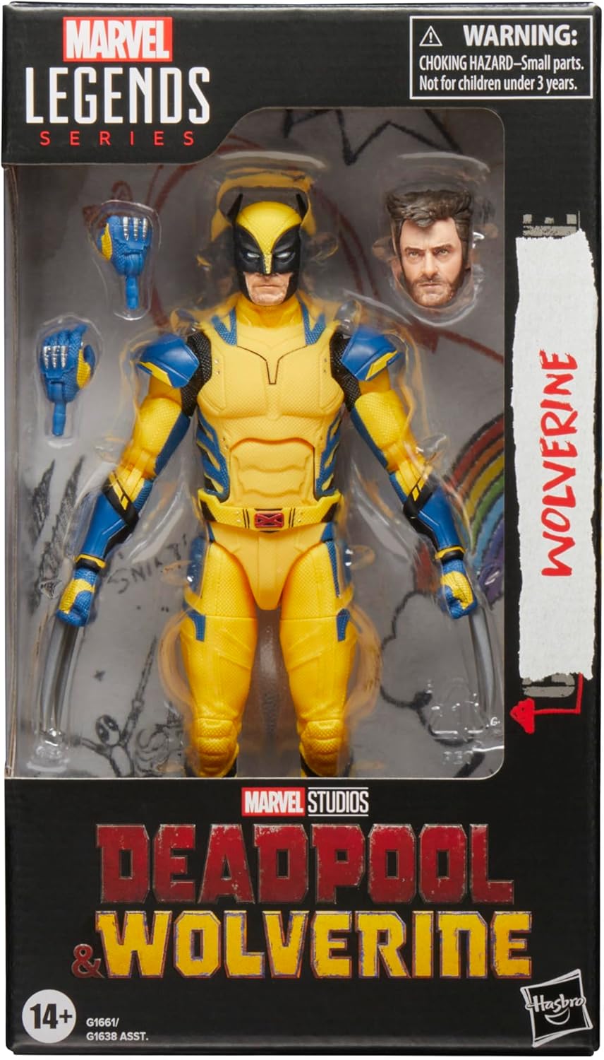 Hasbro Marvel Legends Series 6-Inch Wolverine Figure – Deadpool & Wolverine Movie Edition