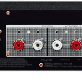 Marantz Model 40n Integrated Stereo Amplifier with Built-in HEOS Streaming – 70W per Channel, Hi-Res Audio, Black