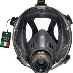MIRA Safety CM-I01 Full-Face Respirator Mask – Industrial-Grade Protection with 40mm NATO Filter Compatibility