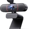 EMEET C960 4K Webcam for PC – Ultra HD USB Web Camera with PDAF Auto Focus, Noise-Reducing Microphones, Privacy Cover, & Adjustable Mount for Remote Work, Streaming, and Online Meetings