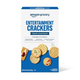 Amazon Fresh Entertainment Crackers, Classic Assortment, 8.8 Oz Box