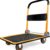 MaxWorks 80876 Heavy-Duty Foldable Platform Truck – 330 lb Capacity Utility Push Cart with Padded Handle & Non-Slip Surface