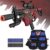 Automatic Foam Blaster Sniper Rifle Kit with Tactical Vest, Scope & 120 Darts – Rechargeable Electric Toy Gun with IR, Flashlight & Accessories for Outdoor Play (Ages 8+)