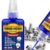50ml Medium Strength Blue Threadlocker – Removable Anaerobic Thread Locking Glue for Bolts, Nuts & Fasteners – Vibration, Heat & Corrosion Resistant Automotive Sealant