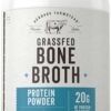 Herbage Farmstead Grass Fed Bone Broth Protein Powder - Paleo & Keto Friendly, Pasture Raised, Gluten Free, Non-GMO, 35.2 oz (2.2 lb) Tub