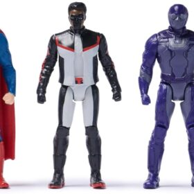 DC Comics Superman: Heroes vs. Villains 5-Pack 3-Inch Action Figures – Stylized Battle-Ready Toy Set for Kids Ages 4+