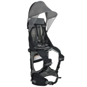 WIPHA Hiking Backpack Carrier with Canopy – Lightweight, Foldable Toddler Shoulder Carrier with Sunshade for Kids 6 Months to 2 Years