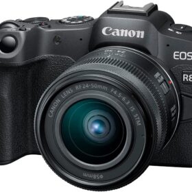 Canon EOS R8 Mirrorless Camera with RF 24-50mm Lens - 24.2MP Full-Frame, 4K Video, Compact Vlogging & Content Creation Kit