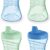 NUK Fun Grips Hard Spout Sippy Cups (10 oz, 4-Pack) - BPA Free, Easy Grip, 100% Spill Proof for Toddlers 12 Months+