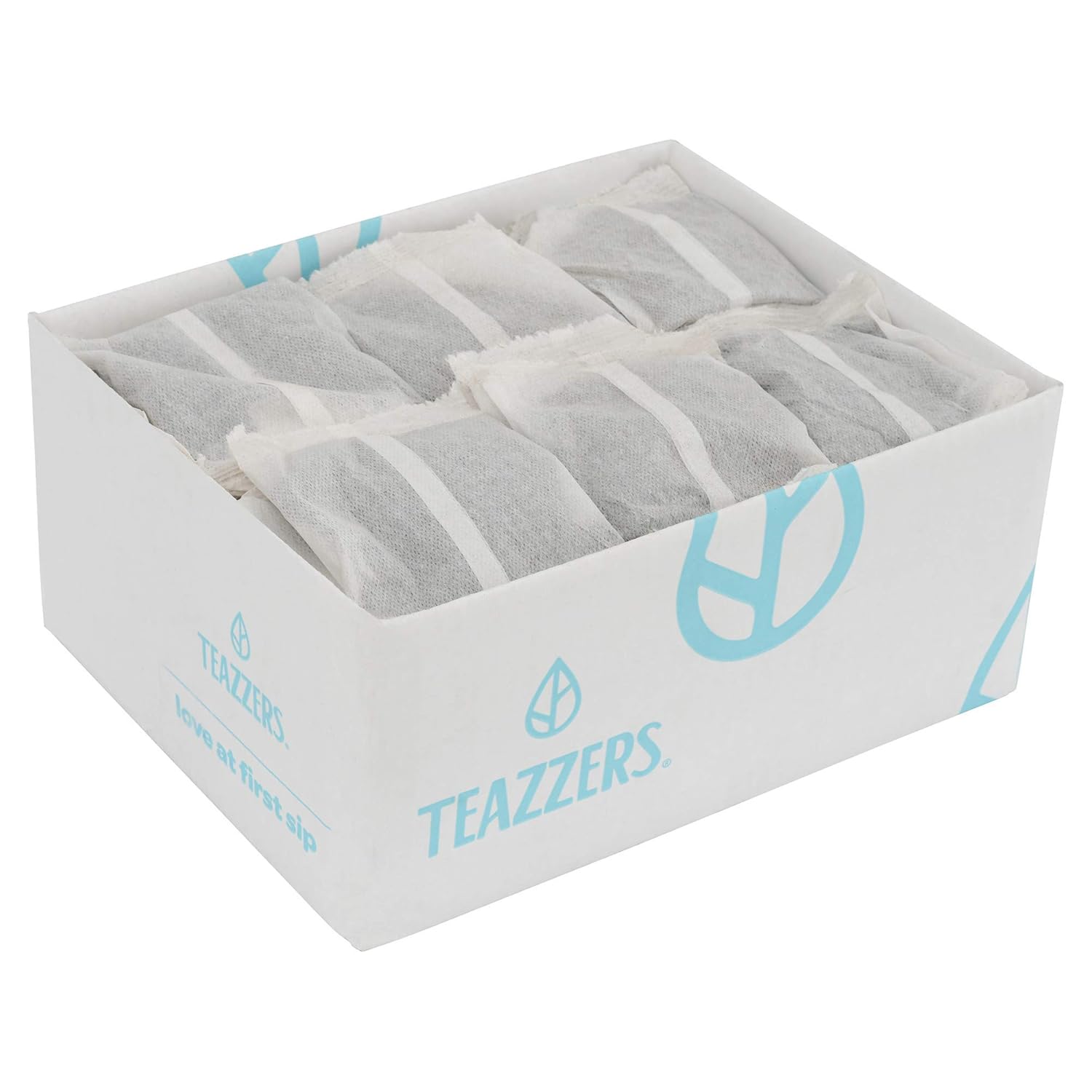 Teazzers Premium All-Natural Green Tea Bags – Commercial Grade 1oz Bags for Restaurants & Foodservice Iced Tea Brewers (96 Count / 1 Gallon Brew Bags)