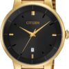 Citizen Men's Eco-Drive Classic Quartz Stainless Steel Watch with Silver-Tone Bracelet