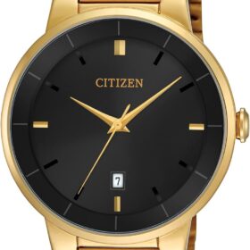 Citizen Men's Eco-Drive Classic Quartz Stainless Steel Watch with Silver-Tone Bracelet