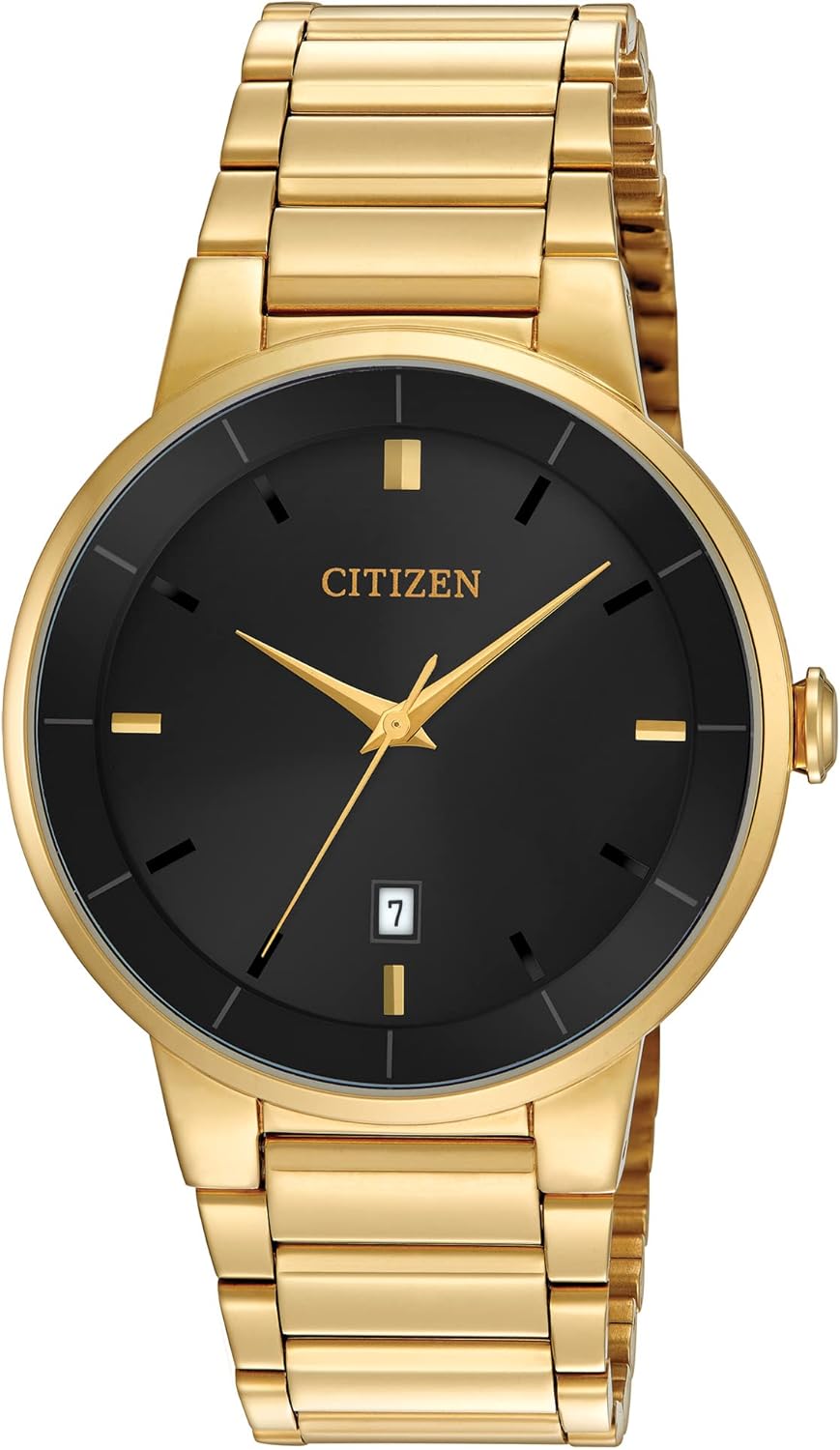 Citizen Men's Eco-Drive Classic Quartz Stainless Steel Watch with Silver-Tone Bracelet
