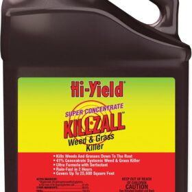 Hi-Yield 33693 Super Concentrate Killzall Weed & Grass Killer, 1 Gallon - Up to 25,600 sq. ft. Coverage