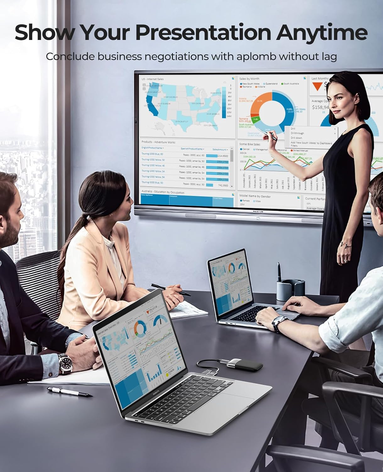 ORICO 512GB Portable External SSD - USB 3.2 Gen 2x2 up to 2000MB/s, Ultra-Fast Type-C Solid State Drive for Laptop, Smartphone, and Tablet (Model M20)