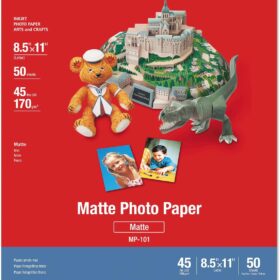 Canon Photo Paper Plus Matte, 8.5 x 11 Inches, 50 Sheets (7981A004AA)