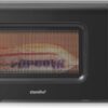 COMFEE' 0.7 Cu. Ft. Countertop Microwave Oven - 700W Compact Digital Microwave with ECO Mode, Child Lock, and 11 Power Levels, Perfect for Dorms, Apartments, and Offices (White)