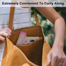 Cordless Spray Tan Gun - Portable HVLP Airbrush Machine with Rechargeable Battery, Adjustable Flow Control Knob, & Fluid Cup for Professional DIY At-Home Tanning (Gray)