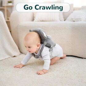 Baby Head Protector Backpack – Plush Safety Helmet for Crawling and Walking Toddlers (Koala)