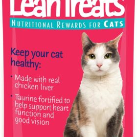 Covetrus Nutrisential Lean Treats for Cats – Low Fat, Skinless Chicken Flavor – Heart Healthy, Fortified with Taurine – Made in USA (3.5 oz Pouch)