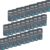 30-Pack Basic Solar Calculators – 8-Digit Dual Power Pocket Calculators for School, Classroom & Office (Black)