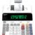 CATIGA SP-2401 12-Digit Thermal Printing Calculator – High-Speed Ink-Free Adding Machine with Large Fluorescent Display, Tax & Time Functions
