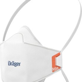 Dräger X-plore 1950 N95 Respirator Mask - NIOSH-Approved Particulate Filter for Construction, DIY & Safety (Pack of 1)
